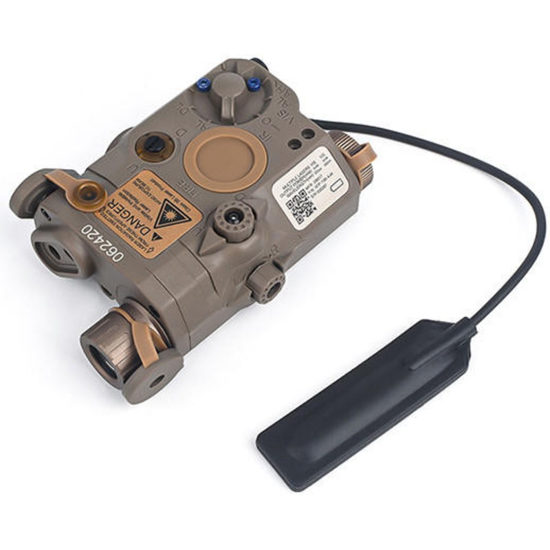 ACW LA-5 PEQ15 Flashlight/Red Laser/IR PEQ Box, Dark Earth