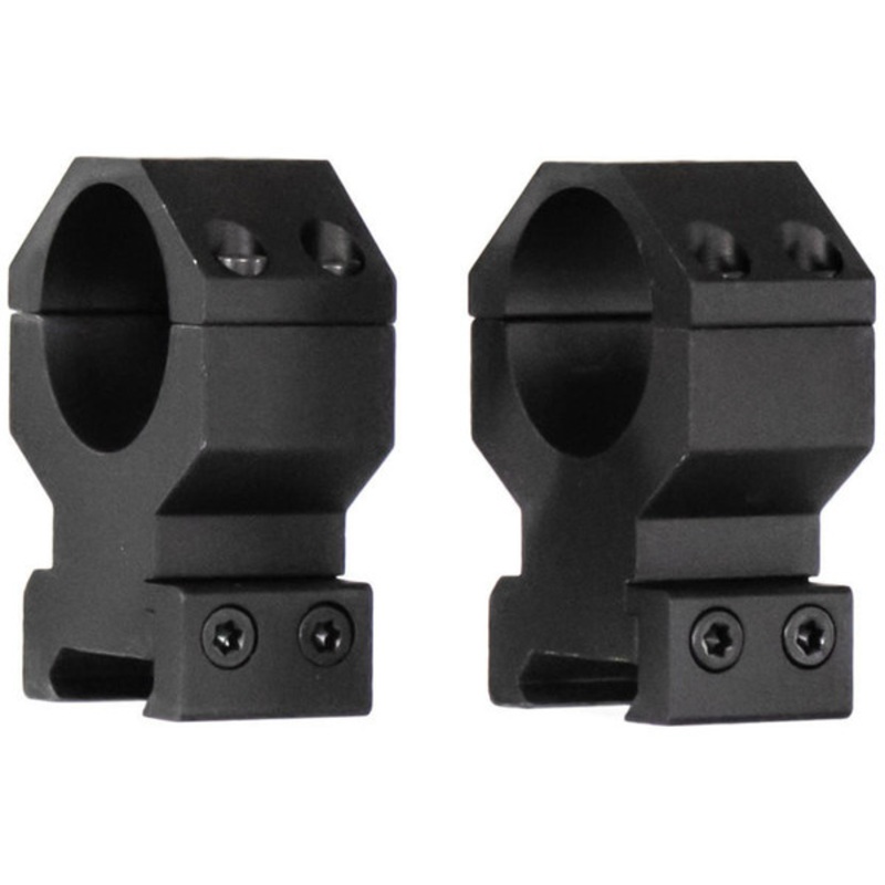 Aim Sports 1 Scope Ring High/Picatinny, Black