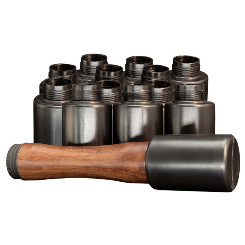 APS Hakkotsu Thunder B Airsoft Thunder Stick Handle CO2 Simulated 3 Shells Grenade Package