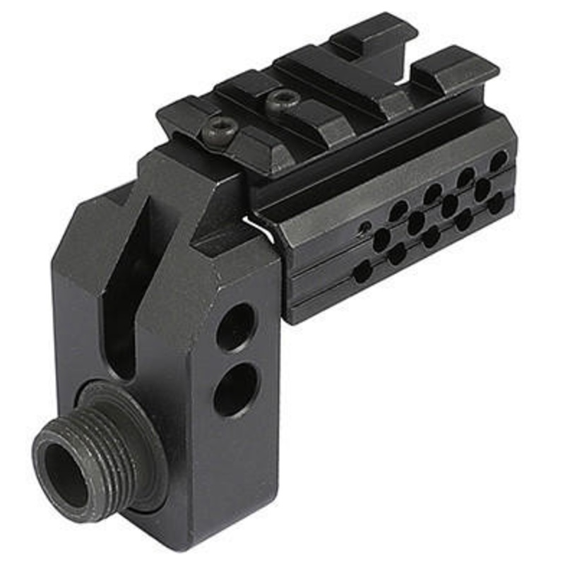 Atlas Custom Works SAS Front Kit For Marui/ WE G19 GBB Pistol, Black