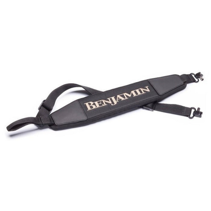 Benjamin Premium Air Rifle Sling w/ Two Swivels, Black