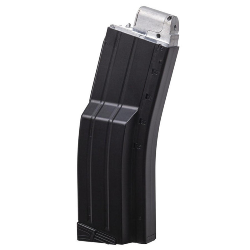Crosman Quick Reloading High-Cap .177 CO2 25rds BB Magazine, Black