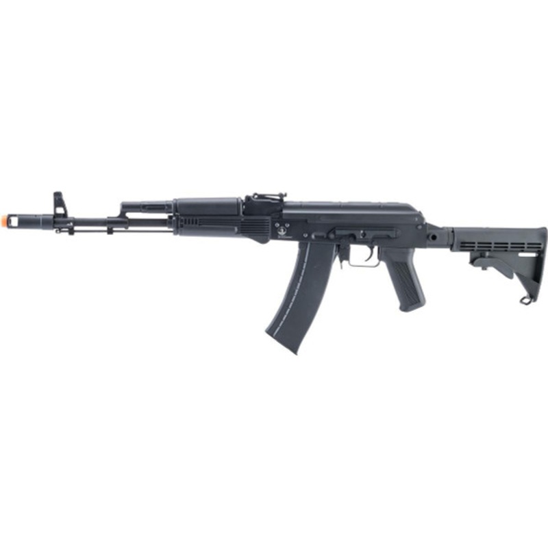 Cybergun Kalashnikov Licensed Steel Receiver AK-74 Series Airsoft AEG Rifle, Black