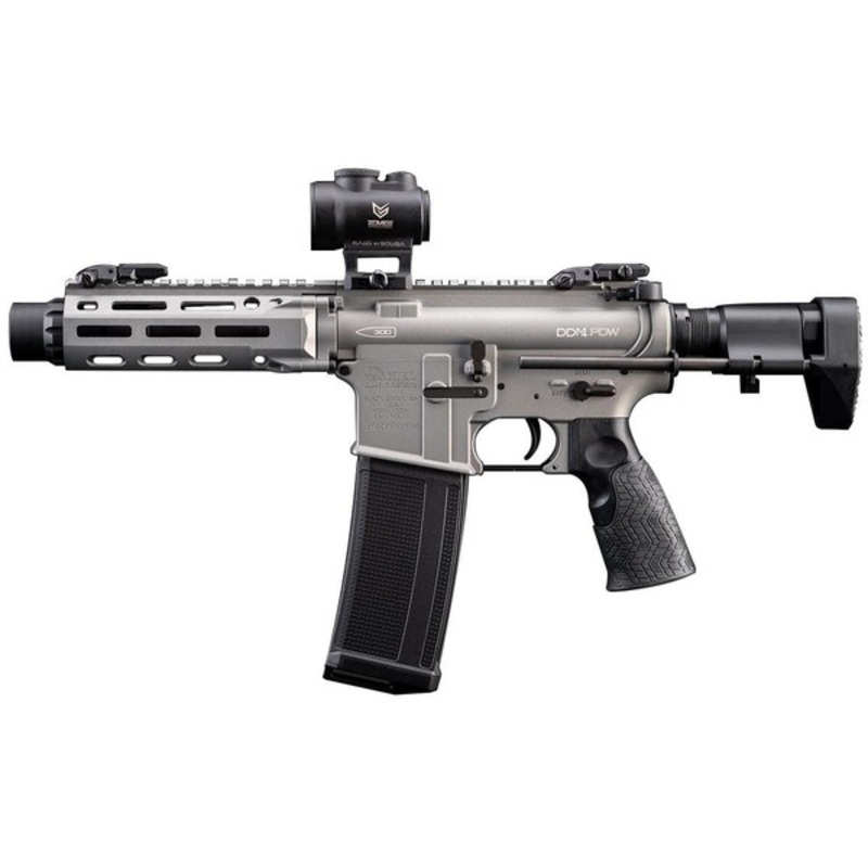 EMG Daniel Defense DDM4 PDW Airsoft AEG Rifle, Cobalt