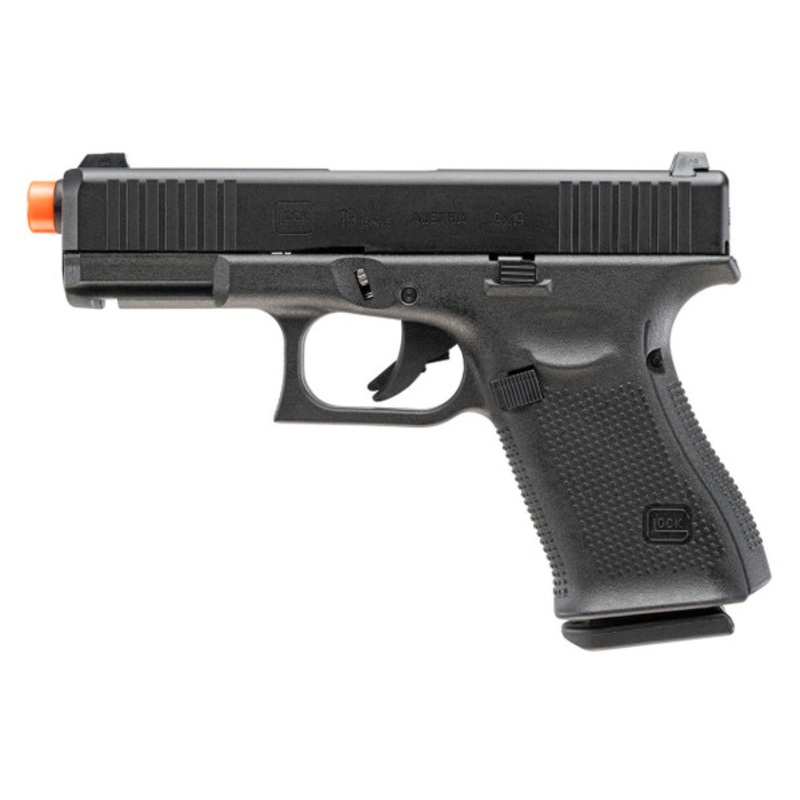 Glock Gen5 G19 GBB Airsoft Pistol, Black