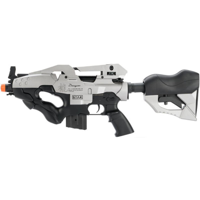 JG IKAZUCHI Type-0 Mid-Range Battle Airsoft AEG Rifle, Two-Tone