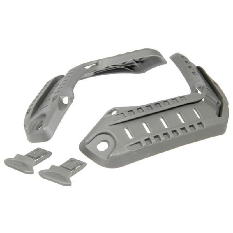 Lancer Tactical ARC Helmet Rail Set for Helmet, Foliage Green