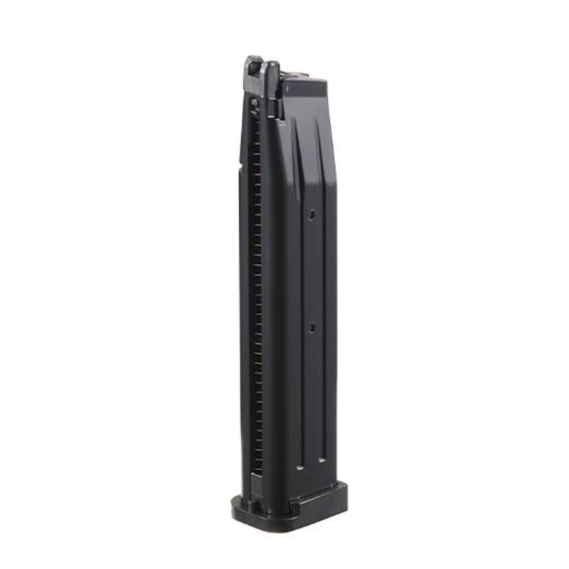 Lancer Tactical Knightshade 45rd Hi-Capa Green Gas Magazine, Black
