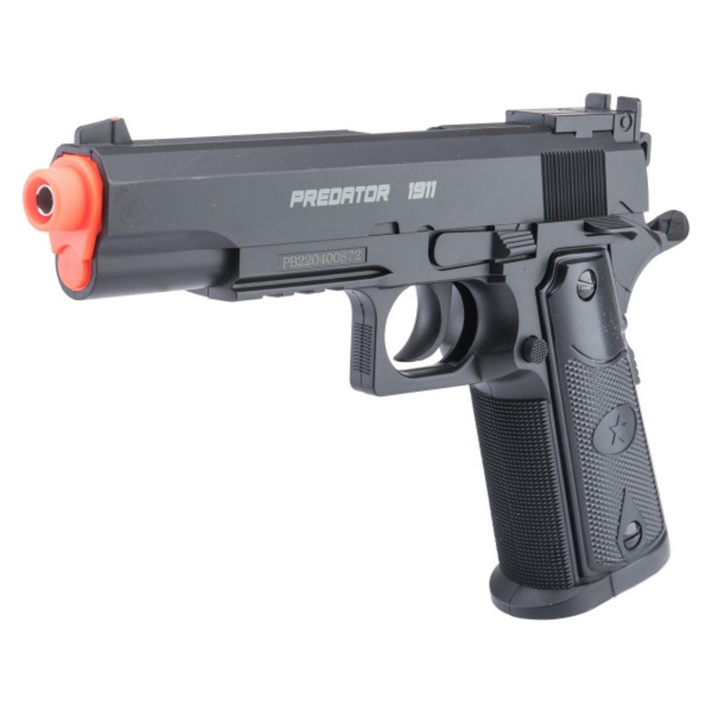 Matrix Predator 1911 Non-Blowback CO2 Airsoft Pistol, Black