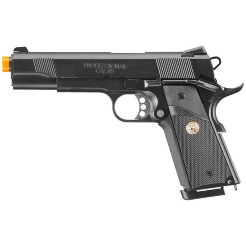 Tokyo Marui 1911 MEU Airsoft Gas Blowback Pistol, Black
