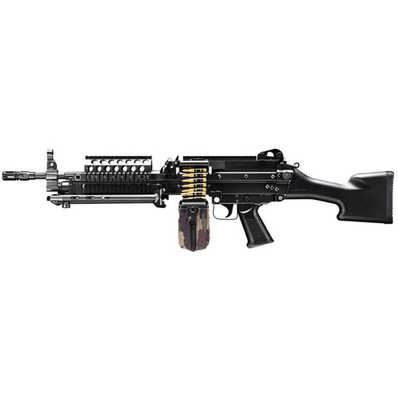 Tokyo Marui MK46 MOD.0 NGRS Weapon Airsoft Rifle, Black