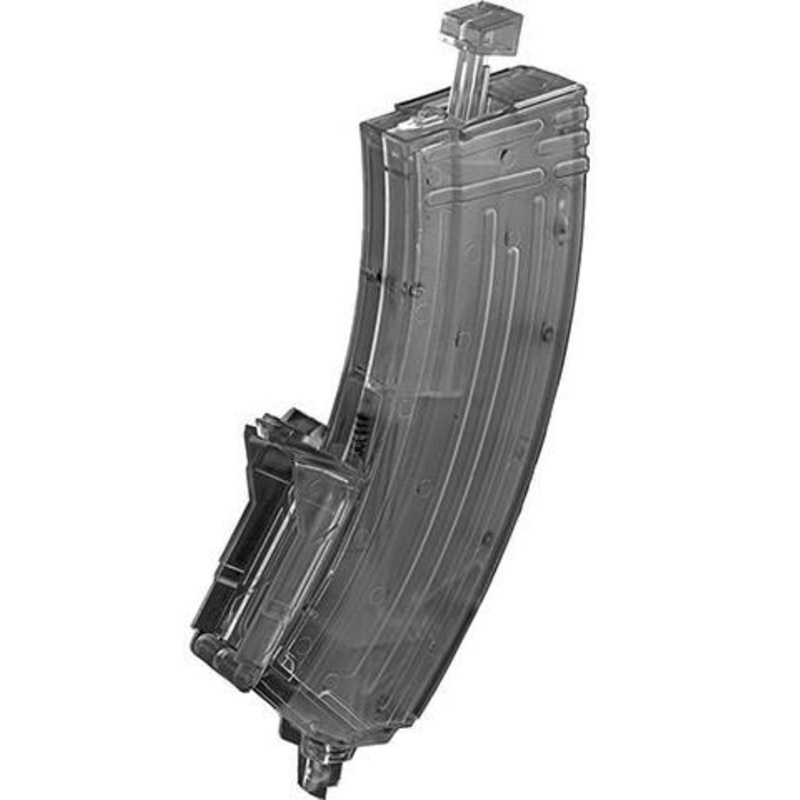 UK Arms 500 Round AK Magazine-Style Speedloader, Smoked