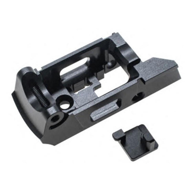 CowCow Technology Aluminum Enhanced Trigger Housing for Action Army AAP-01 GBB Airsoft Pistol, Black