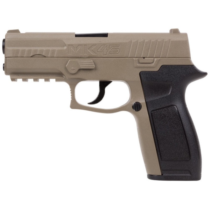 Crosman MK45 CO2 Powered 0.177 Cal Airgun, Tan