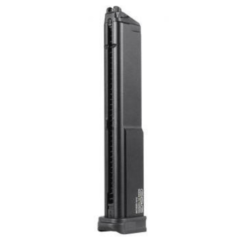 G&G GTP 9 CO2 Light Weight 50rd Hi-Cap Magazine, Black