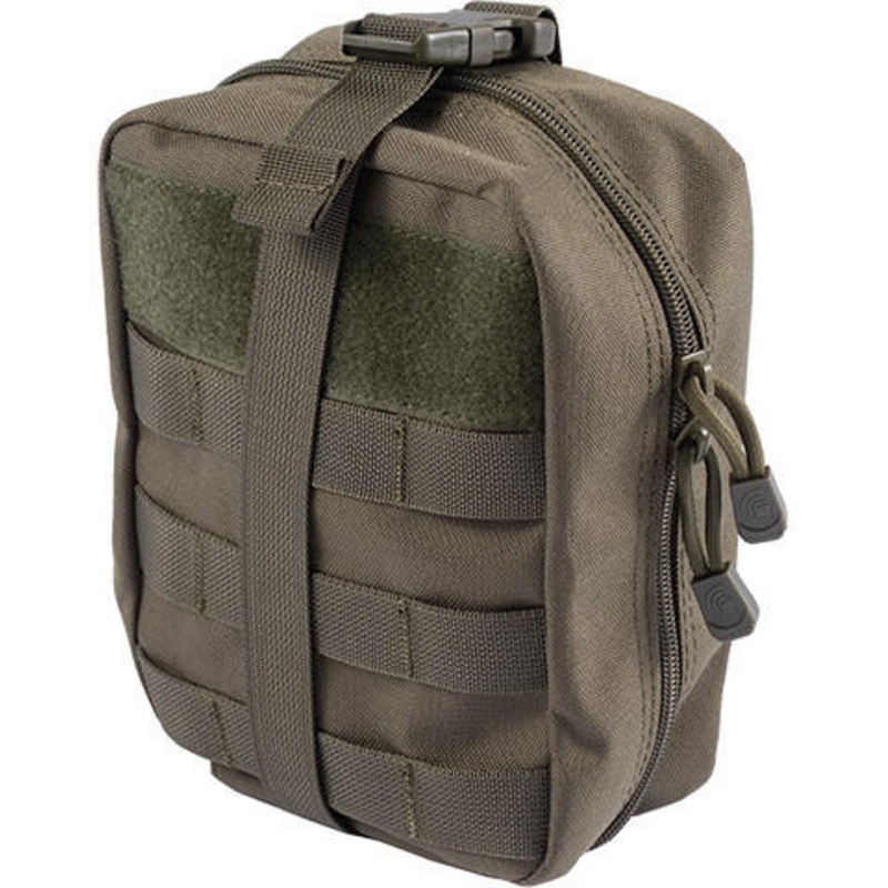Lancer Tactical Airsoft Admin Pouch w/ Molle, OD Green