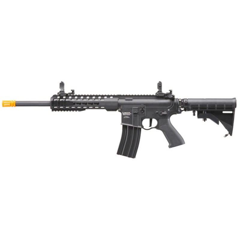 Lancer Tactical Full Metal Legion HPA KeyMod Semi-Auto M4 Carbine Airsoft Rifle, Black