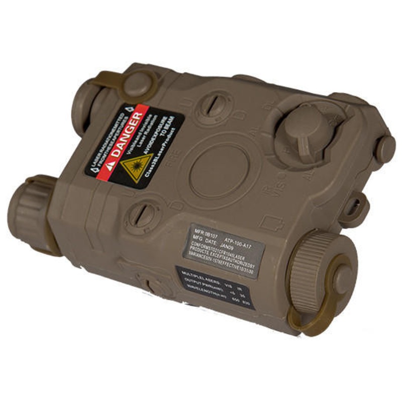 Lancer Tactical PEQ 15 Battery Case, Dark Earth