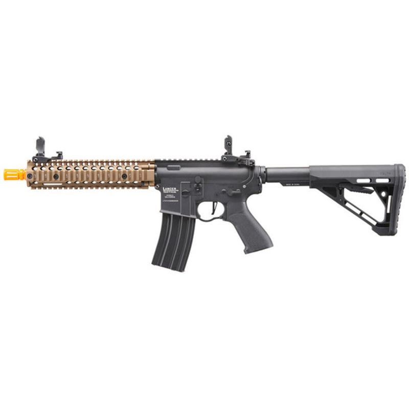 Lancer Tactical Proline MK18 Two Tone Airsoft AEG Rifle, Bronze/Black
