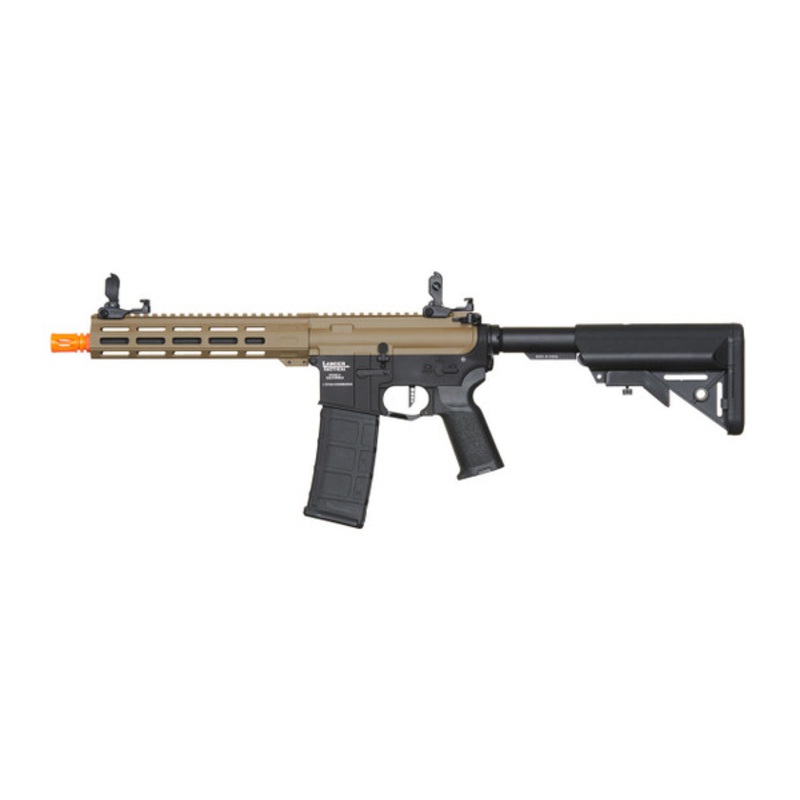 Lancer Tactical Viking 10 M-LOK Proline Series M4 Airsoft Rifle, Tan/Black