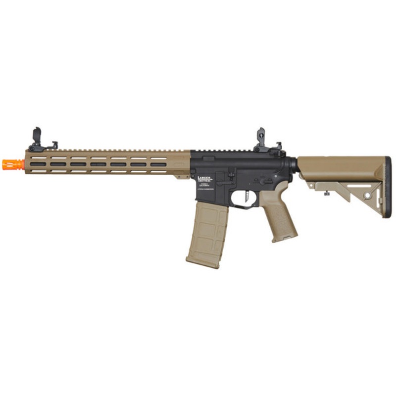 Lancer Tactical Viking 13 M-LOK Proline Series M4 Airsoft Rifle, Two-Tone
