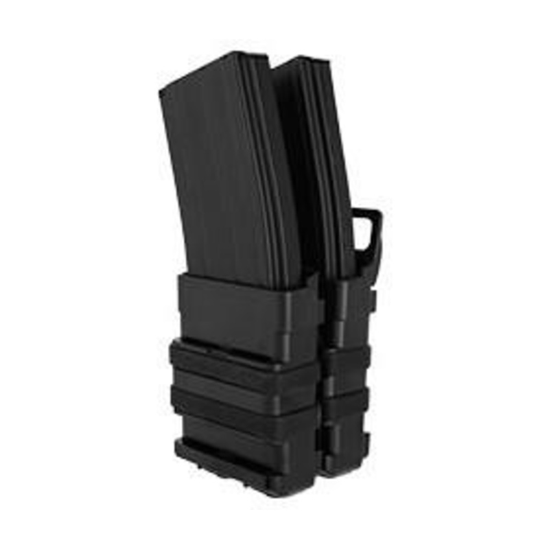 Quick Double M4 Magazine Pouch, Black