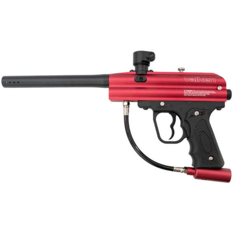 Valken Razorback .68 Cal Paintball Marker, Red/Black