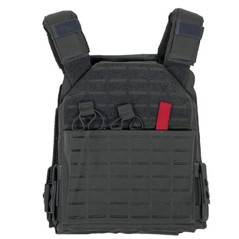 VISM by NcStar Laser Cut Plate Carrier, Urban Gray