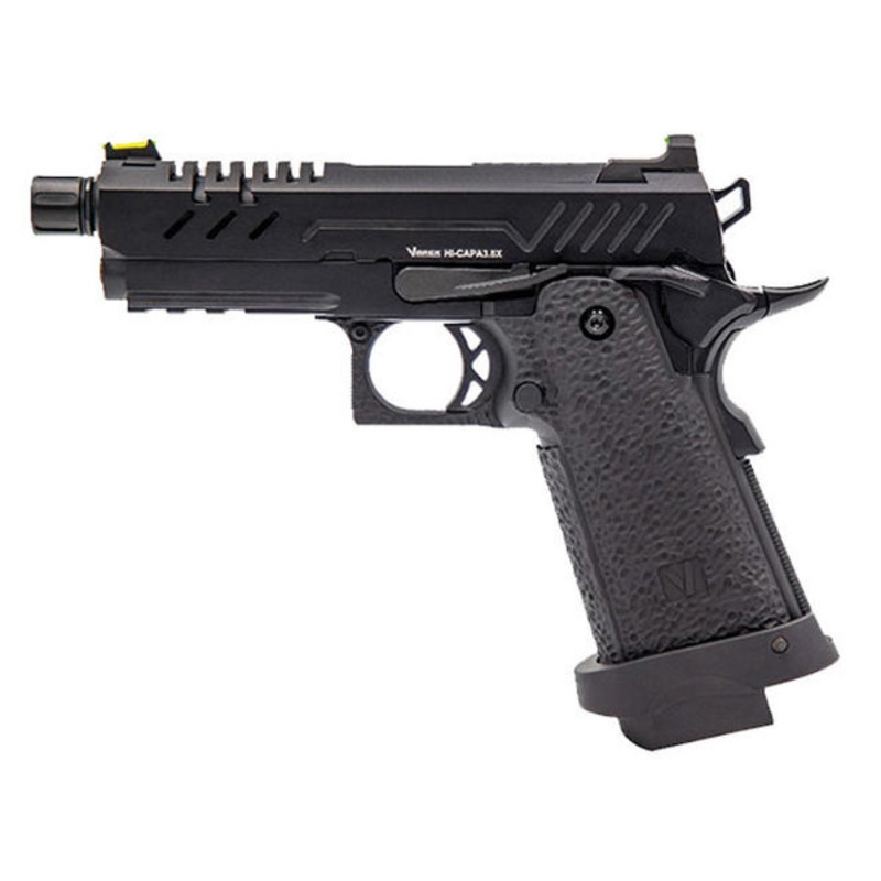 Vorsk 3.8 Hi Capa Pro GBB Airsoft Pistol, Black