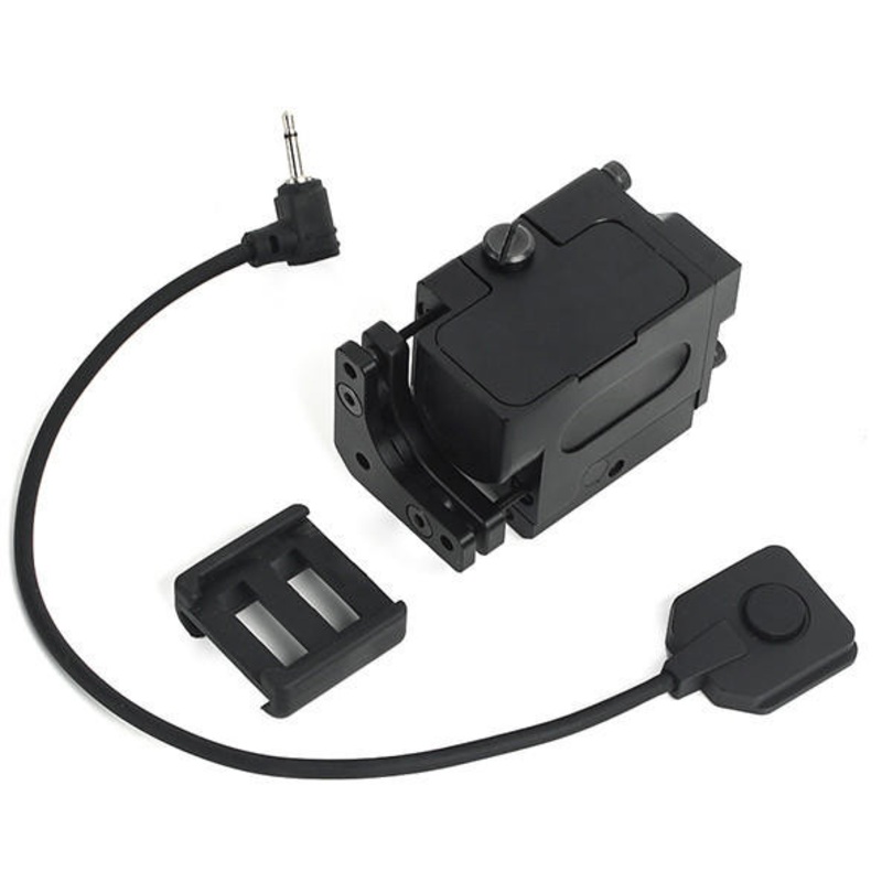 ACW P-1 IK Compact Blue Laser Aiming Device, Black