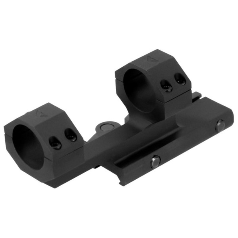 Aim Sports 1 In. QD Cantilever Scope Mount 1.5 Height, Black