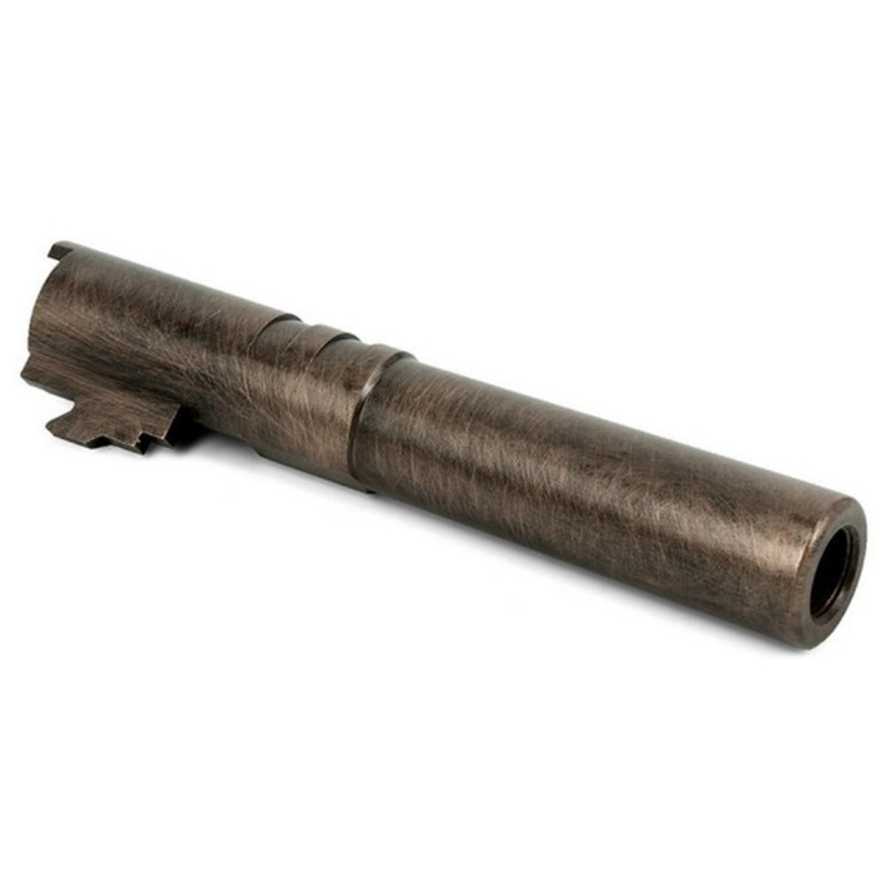 Airsoft Masterpiece .45 ACP Steel Threaded Fixed Outer Barrel for Hi-Capa 4.3, Copper