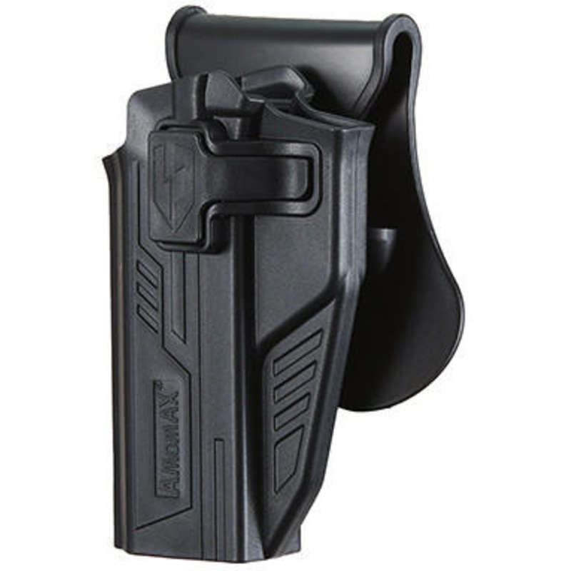 Amomax Tactical Left-Handed Holster for STI Hi-Capa 2011 Series Pistols, Black