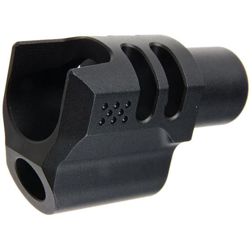 Atlas Custom Works Type 6 Compensator for Tokyo Marui 1911 Airsoft Pistols, Black