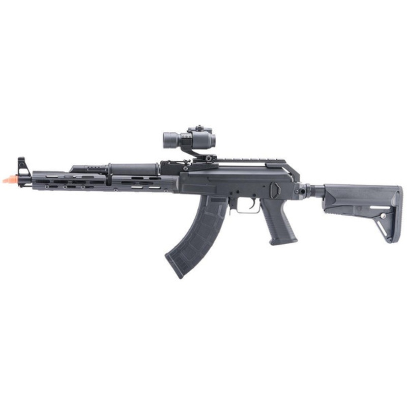 CYMA AKS-47 Spetsnaz Op. Airsoft AEG Rifle, Black
