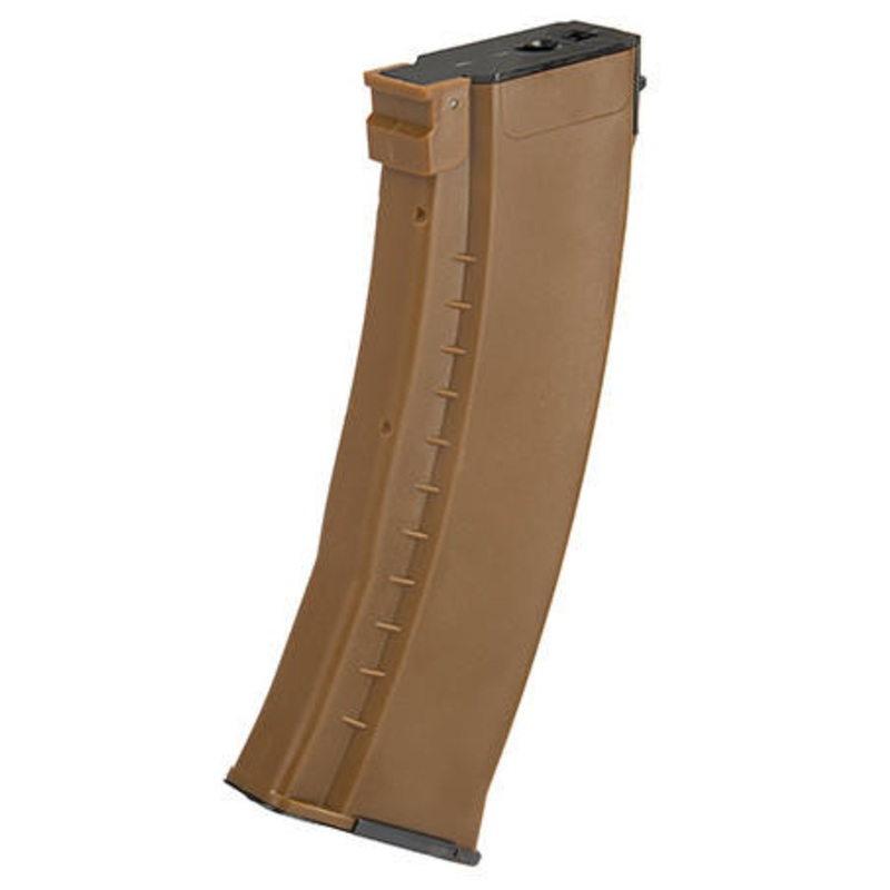 E&L AK74N 120rds Mid-cap Magazine, Brown
