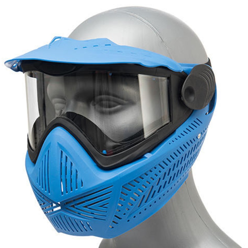 G-Force F2 Single Layer Airsoft Full Face Mask, Blue