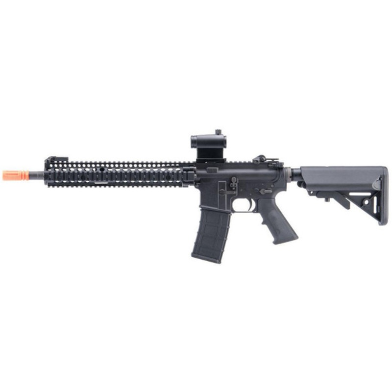 GHK Cybergun Colt Licensed M4A1 14.5 SOPMOD Block 2 GBB Airsoft Rifle, Black