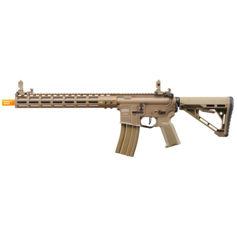Lancer Tactical Archon 14 M-LOK Proline Series M4 Airsoft Rifle w/ Delta Stock, Tan