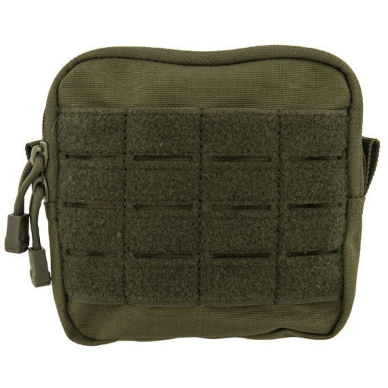 Lancer Tactical Enclosed M4 EMT Utility Pouch, OD Green