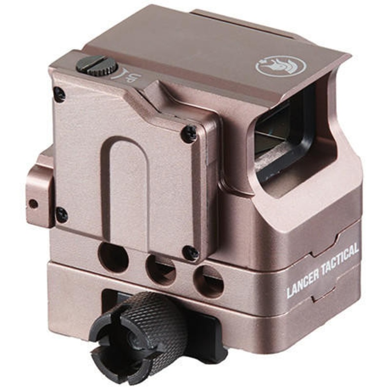 Lancer Tactical FC1 Red Dot Reflex Sight, Champagne