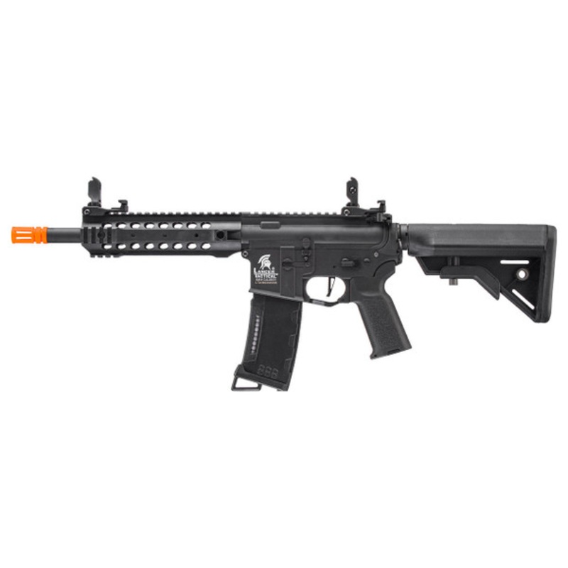 Lancer Tactical Gen 3 CQB M4 AEG Airsoft Rifle, Black