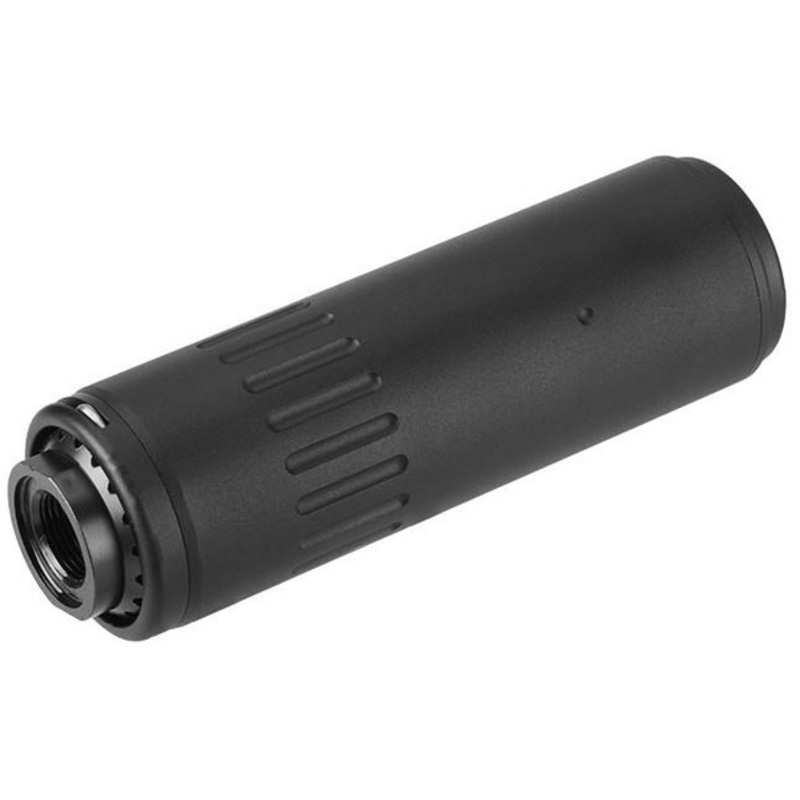 Lancer Tactical MK16 Style Short Mock Suppressor w/ Flash Hider, Black