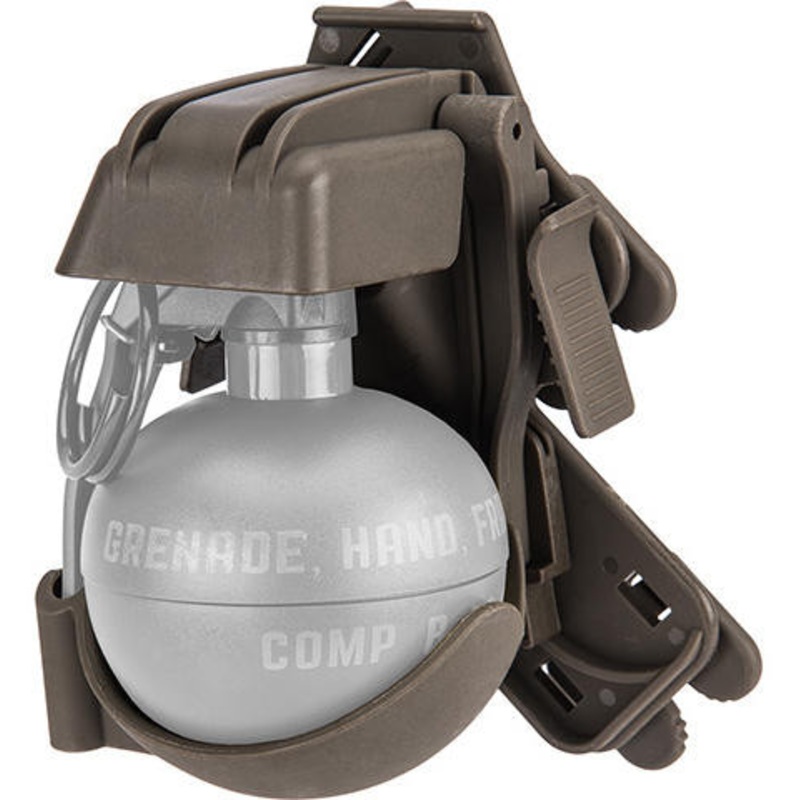 Lancer Tactical Quick Release Sleeve for M67 Grenade, Foliage
