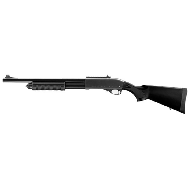 Tokyo Marui M870 Gas Powered Pump Action Airsoft Shotgun, Black
