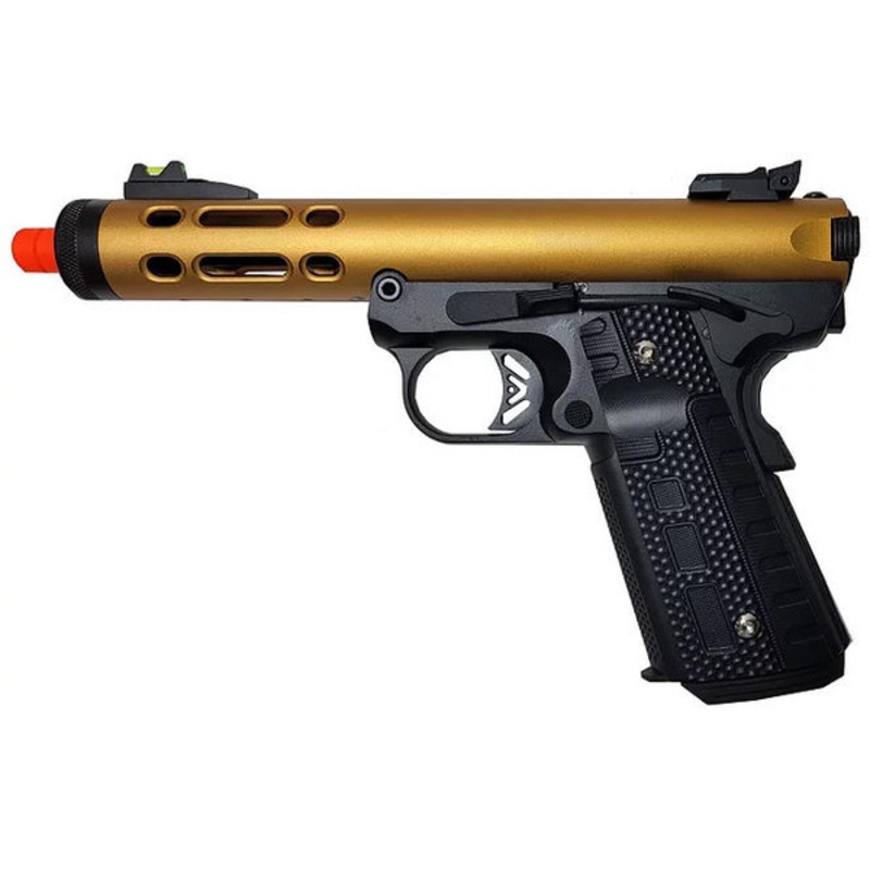 WE-Tech Galaxy02 1911 Series Full Metal Gas Blowback Airsoft Pistol, Gold