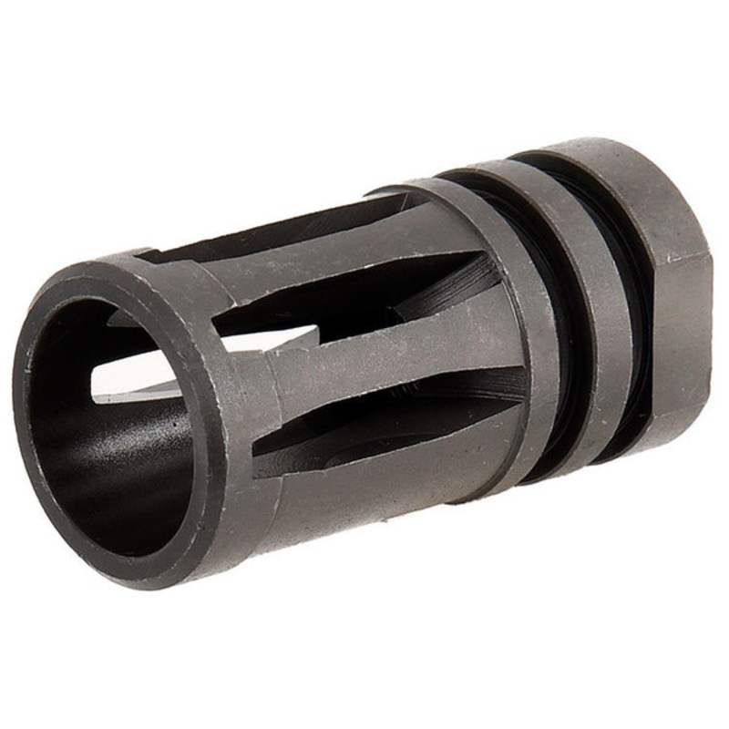 WE Tech M4/M16 Airsoft Bird Cage Metal Flash Hider, Black