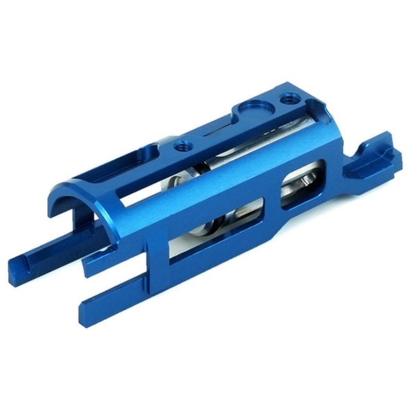 Airsoft Masterpiece Edge Version 2 Low FPS Aluminum Blowback Housing for Hi-Capa/1911, Blue