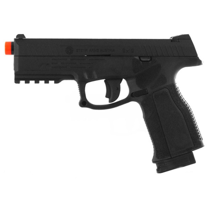 ASG Steyr L9-A2 Gas Blowback Airsoft Pistol, Black