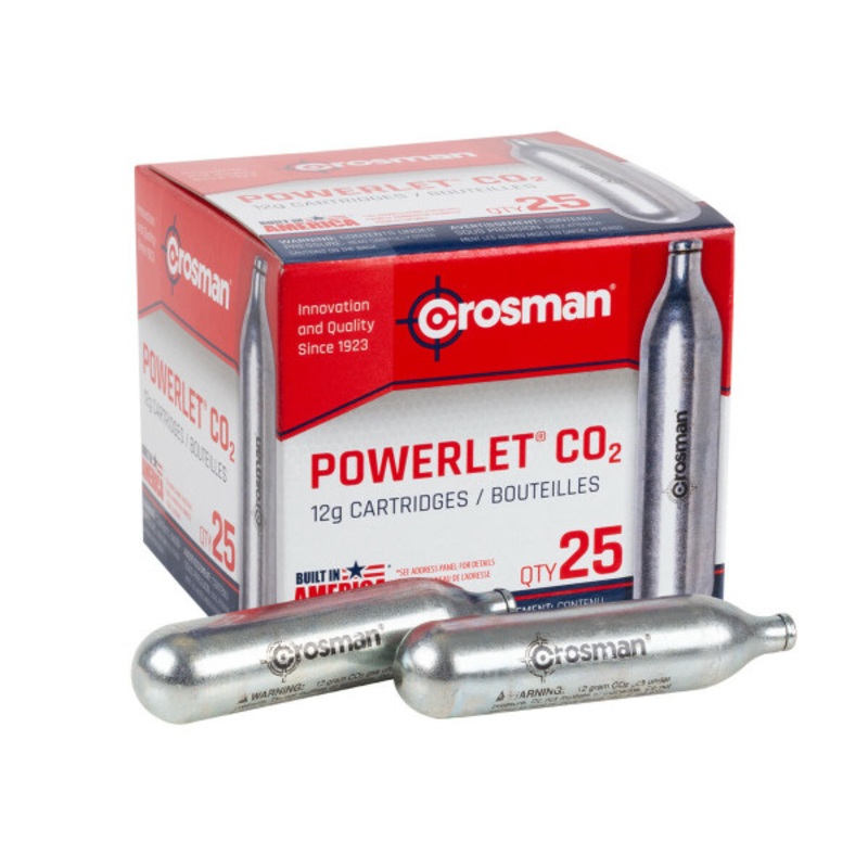 Crosman 12 Gram CO2 (25 Cartridges)